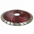 Hot press sintered Wave turbo diamond saw blade for cutting concrete